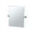 Jewel Wall Mount 31.5"H Frameless Rectangle Bathroom Vanity Mirror, Pivots and Beveled Mirror-123904621