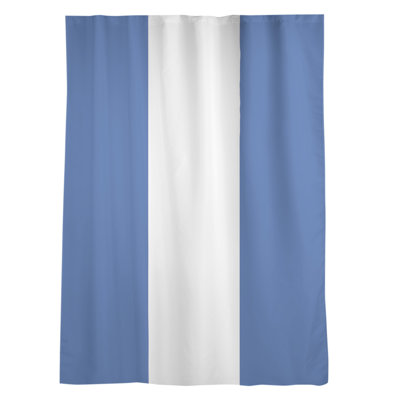 Stripes Sheer Rod Pocket Single Curtain Panel