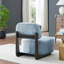 Solara Modern Accent Chair With Solid Wood Frame-25448130