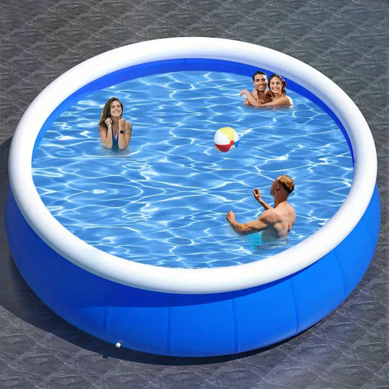Piscine gonflable en maille à ressorts, 12 pi x 29,92 po