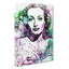 Joan Crawford In Abstract - Wrapped Canvas-55309061