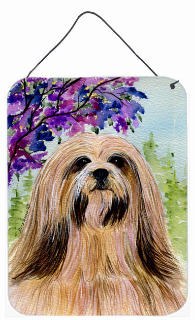 Caroline's Treasures Lhasa Apso Pot Holders - Heat Resistant Kitchen Set 7.5x7.5 Inch