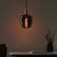 4W E27 ES XL Smoke Globe LED Non-Dimmable Bulb - 50lm 1800K Warm White