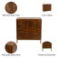 Armoire en bois de manguier de conception moderne avec façade sculptée et détails audacieux de style contemporain-763958003