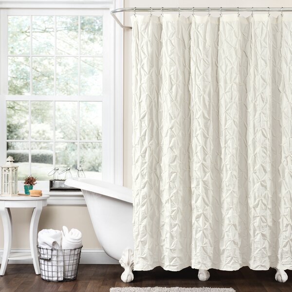 KRISIN Shower Curtain for Bathroom, Polyester Fabric, Bathroom