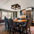 Williston Forge Rustic Wood Square Flush Mount Ceiling-1405161801