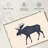 Brampt Moose Silhouette-108821325