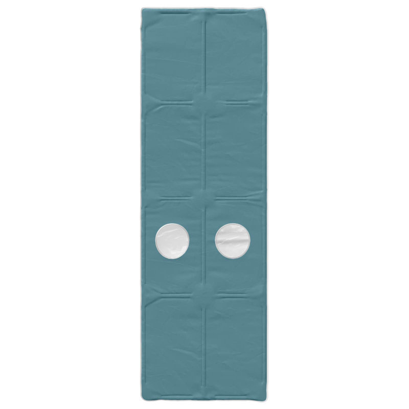 80 X 200cm High Sleepers, White/Light Blue
