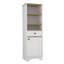 Armoire à linge, deux tablettes intérieures, deux tablettes ouvertes-859331493