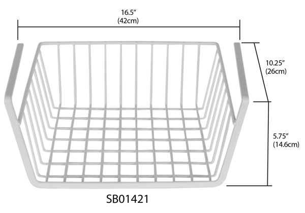 Aquinnah Under Shelf Basket (Set of 4) Rebrilliant