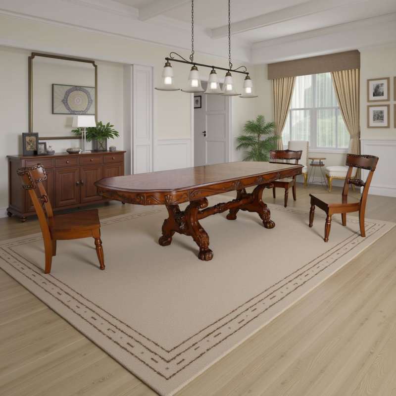 Allbee 46 " Extendable Rectangular Dining Table