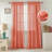 Alexzavier Faux Silk Semi Sheer Rod Pocket Window Curtain Panel-2117330167-2117330112
