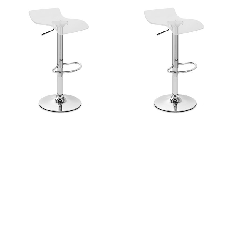 Tabouret de bar rotatif à hauteur réglable Kait