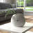 Round Shell Ceramic Vase For Living Room Decor - Stylish Dotted Pattern Flower Vase For Table Centerpiece, Shelf Accent, Or Home Decor-1237249281-1219926694