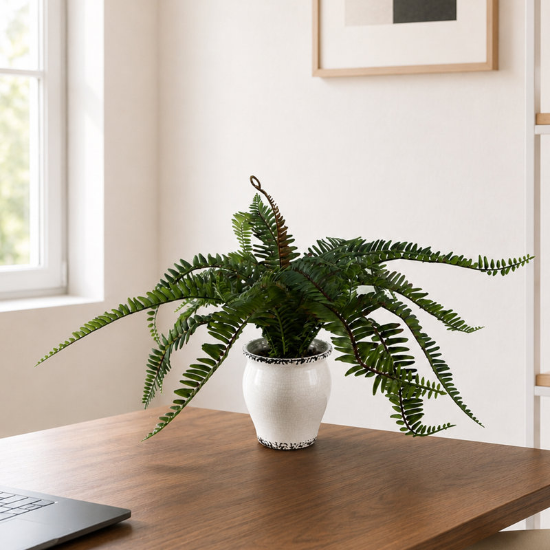 40cm Faux Plant in Ceramic Pot