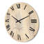 Horloge murale en bois feuilles tropicales-63902165
