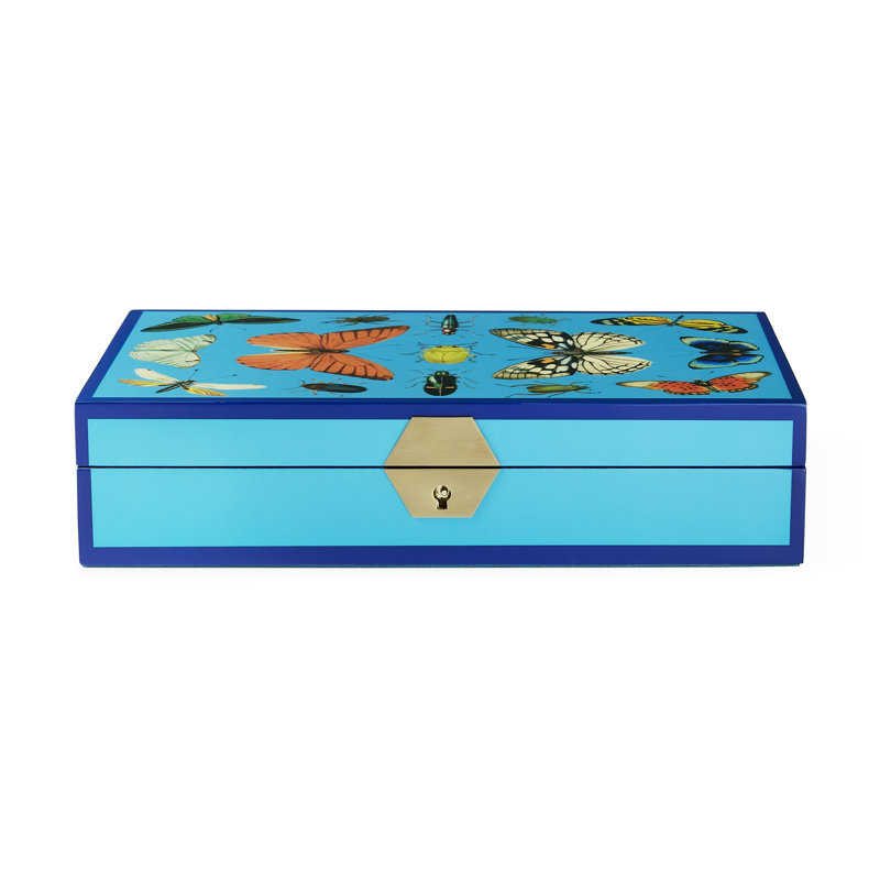 Botanist Lacquer Jewelry Box