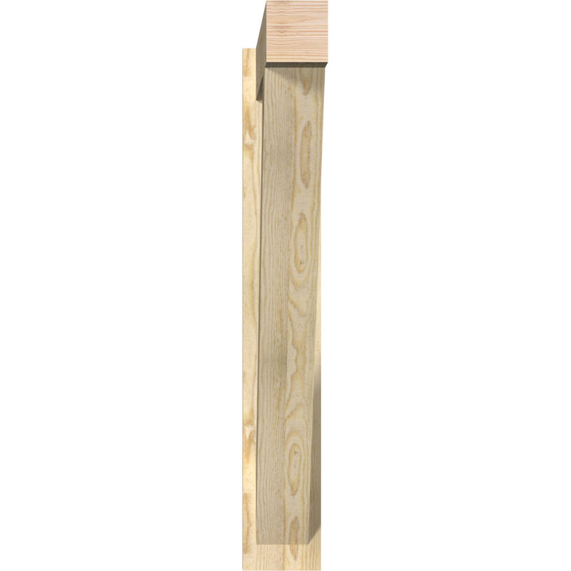 Pavé traditionnel traditionnel, P 34 po x H 40 po, Sapin Douglas de 6 po (sciage brut)