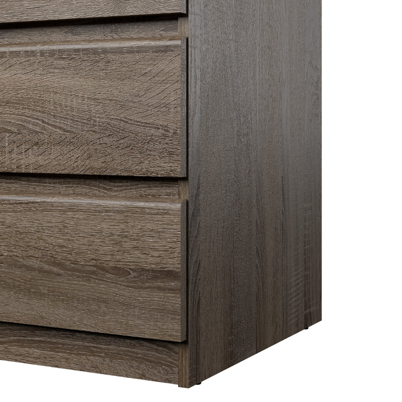 Jada 5 Drawer 30.31" W Chest, Truffle Oak