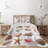 Seashells Coastal Coverlet