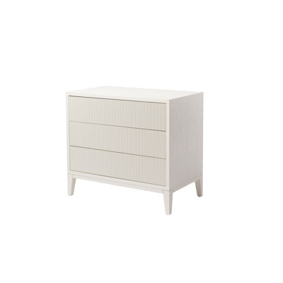 Eary 90cm W Manufactured Wood Bedside Table