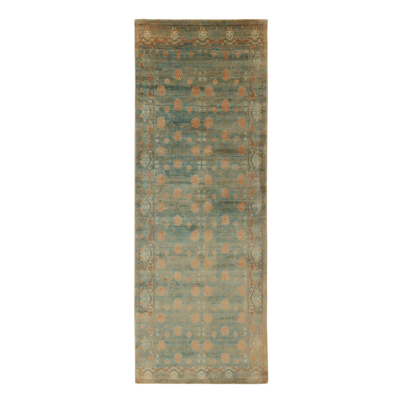 One-of-a-Kind Runner 4’10” X 12’10” Hand Knotted Area Rug