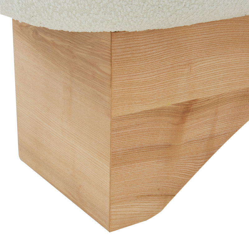 Banc de rangement Jaramiah, Naturel
