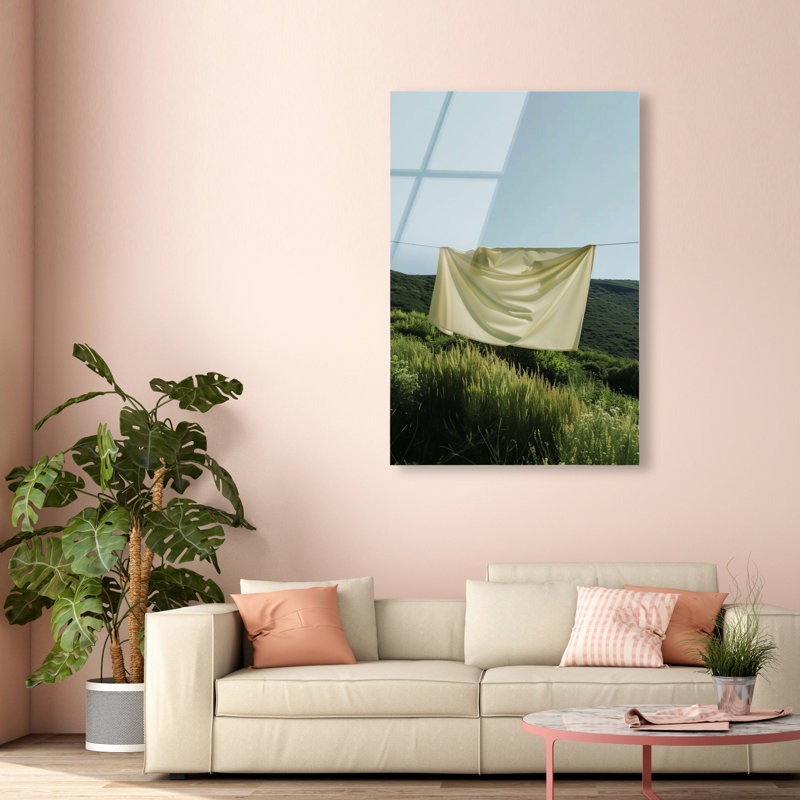 Floating Cotton I Print by Oliver Gal, 24"H x 16"W, High-Gloss Acrylic Print