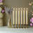 Fluted Ribbed Grooved LED Flameless Taper Candles, Remote, On/Off Button, Battery Operated, 12 Pack-961783813