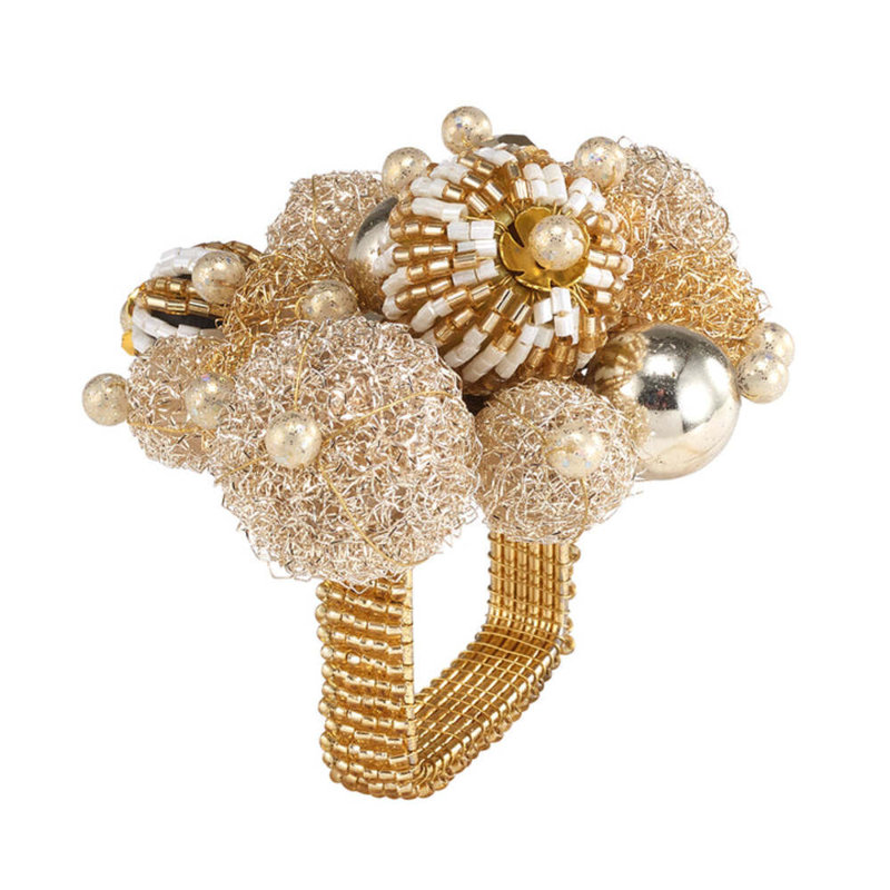 Gala Napkin Ring, Gold