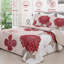 Ensemble de courtepointe 3 pièces avec imprimé floral-122256914-122256924