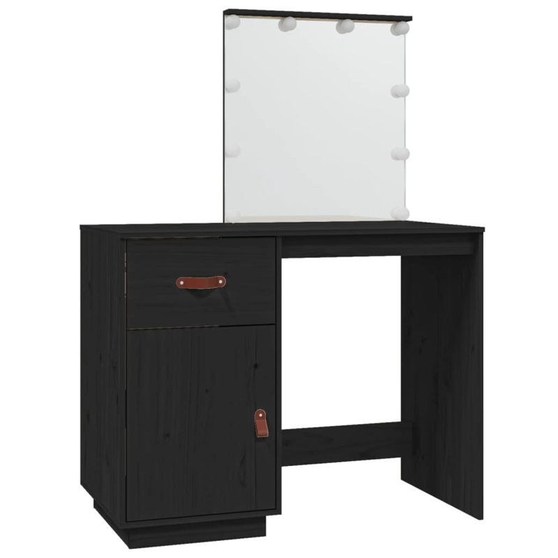 Magon Dressing Table, Black