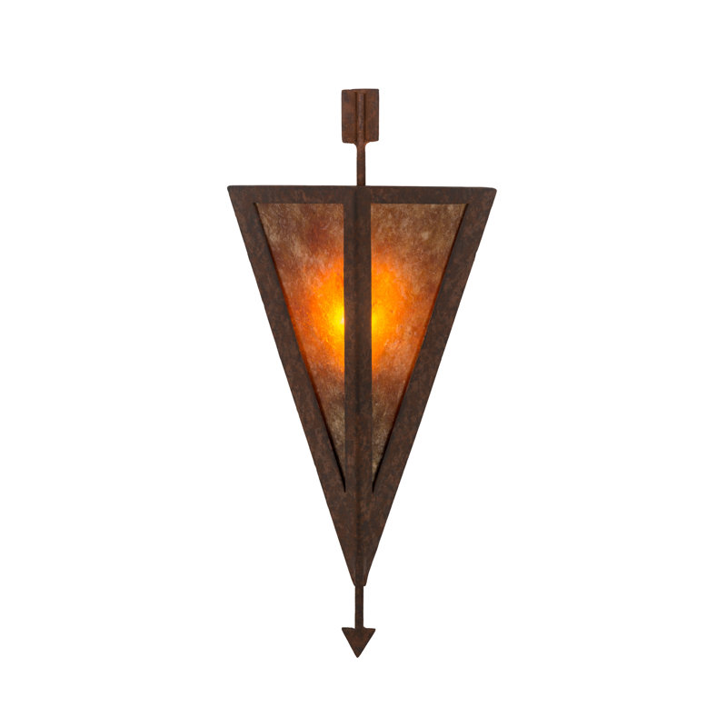 Rustic Lodge 1 - Light Flush Mounted Sconce
