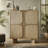 Log-inspired Solid Wood Four-Door Sideboard