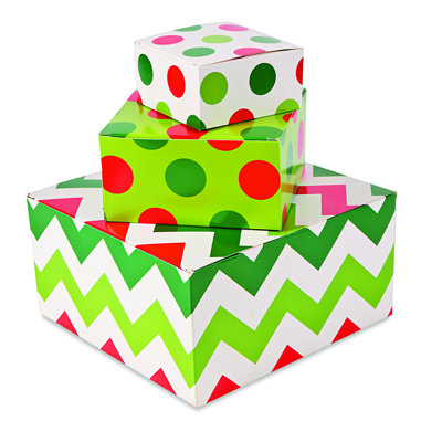 Paper Christmas Card Box