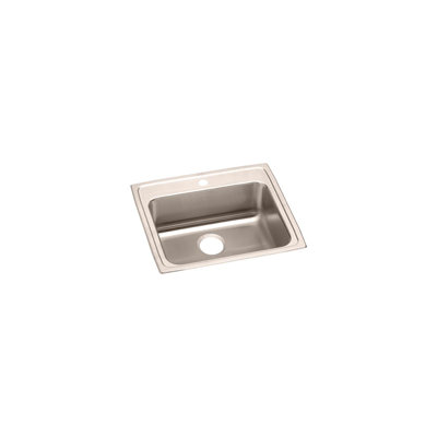 Évier de cuisine à montage sur plan L 19 po x l 19,5 po Lustertone