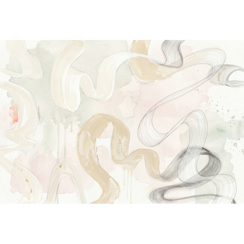 Décoration murale amovible abstrait abstrait, Texturé non collé, 160 po x 108 po