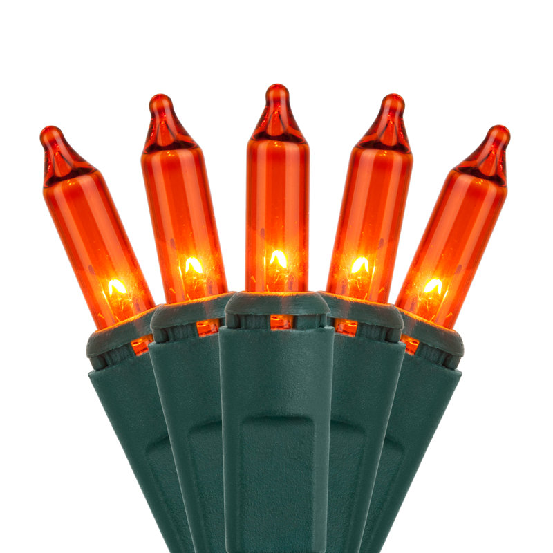204'' String Lights, Orange