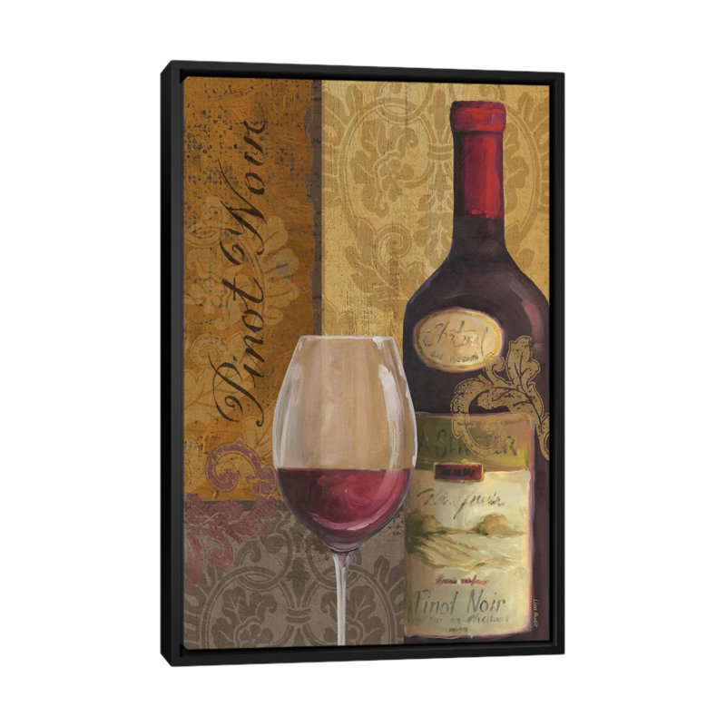 'From the Cellar IV' by Lisa Audit Painting Print on Canvas, 26" H x 18" W x 1.5" D, Black Framed Canvas, No Mat