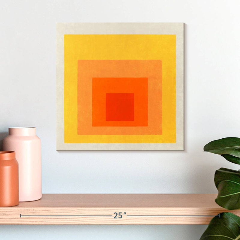 Sunlit Square Layers, 16" H x 16" W