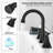 Bathroom faucet with 360 degree turn spout-115827477