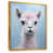 White Picture Framed