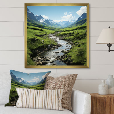 " Mountains Alps In French "