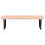 Brocklin 100cm Solid Wood Bathroom Vanity Top-1464941464