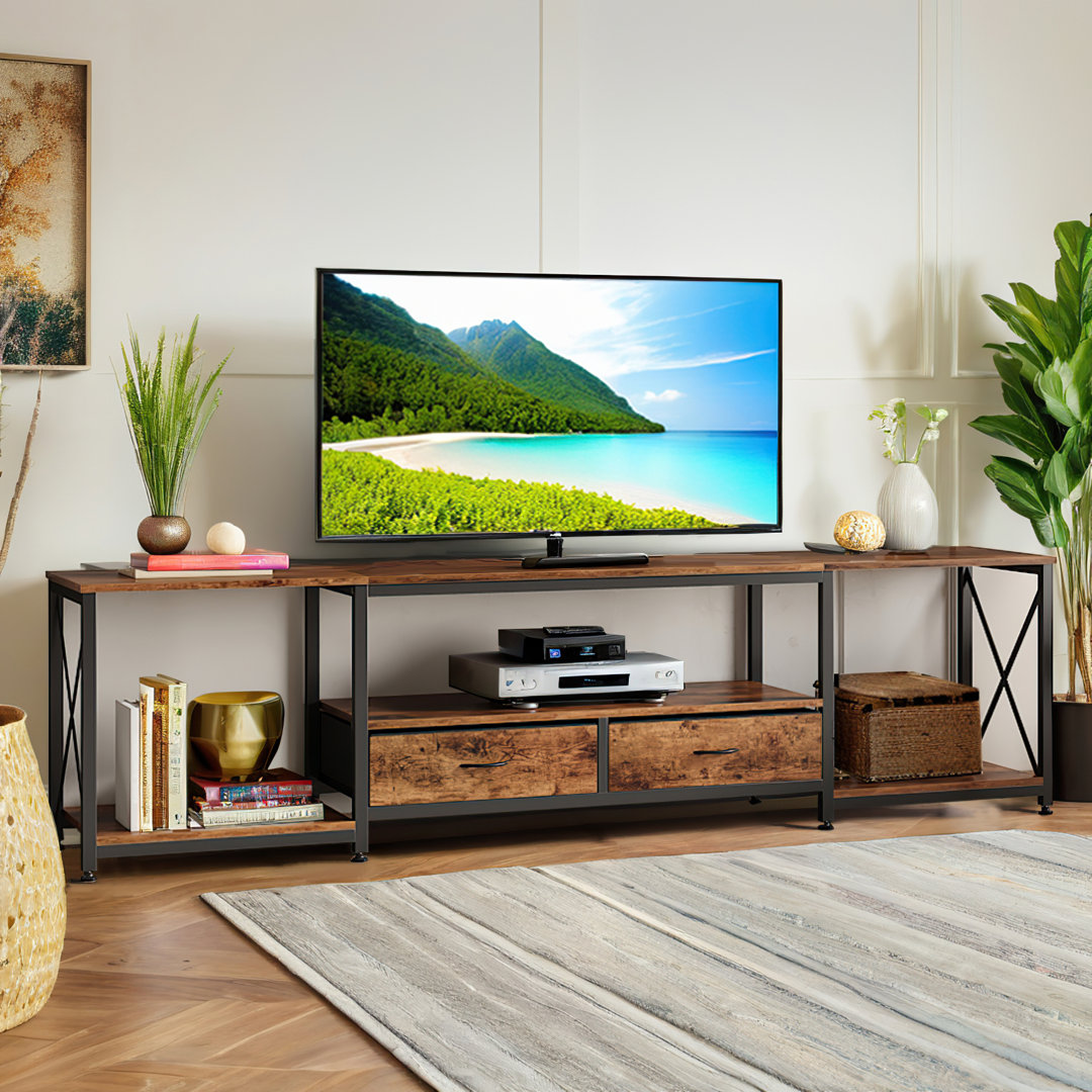 Shelton TV Stand for TVs up to 88" 17 Stories