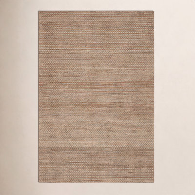 Abisai Brown Hand-Woven Jute Rug