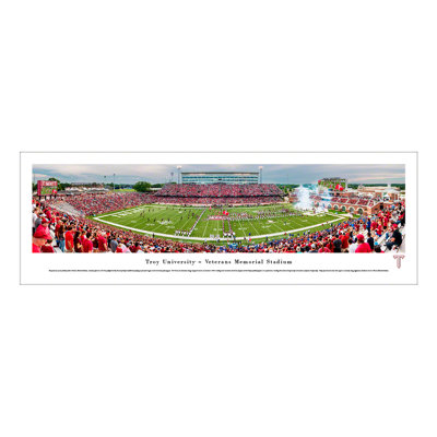 Troy Football Panoramic Print