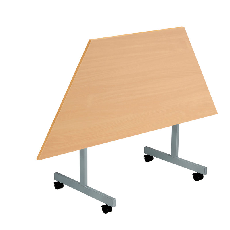 Bouton Trapezoidal Conference Table, Beech, H72 x L160 x W80cm