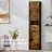 69" H Tall Bathroom Storage Cabinet with 2 Barn Doors and 1 Drawer, Narrow Storage Unit, Floor Cabinet with Adjustable Shelves-310978013