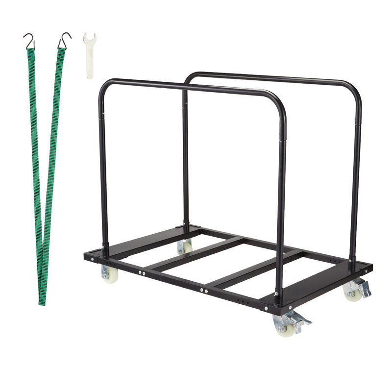 1500 Lb. Capacity Steel Table Dolly Cart
